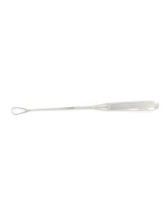 CURETTE SIMS 8mm in acciaio inox misura 26 cm