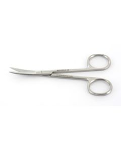 Forbicine iris delicat-Forbici curve in acciaio-11 cm-Gima