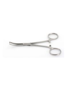 PINZA CHIRURGICA KOCHER curva in acciaio inox misura 14 cm