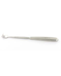 RETRATTORE VOLKMAN 3 denti appuntiti in acciaio inox misura 22 cm