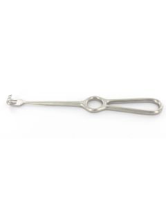 RETRATTORE VOLKMAN 3 denti smussi in acciaio inox misura 22 cm