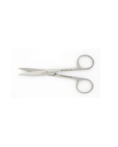 FORBICI CHIRURGICHE RETTE punte acute in acciaio inox misura 11,5 cm