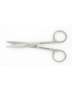FORBICI CHIRURGICHE RETTE punte acute in acciaio inox misura 18 cm