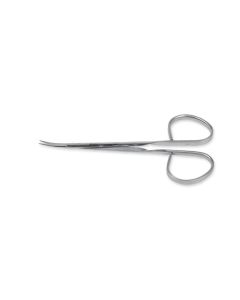 FORBICI CHIRURGICHE PER SUTURA RIBBON curve in acciaio inox misura 9,5 cm