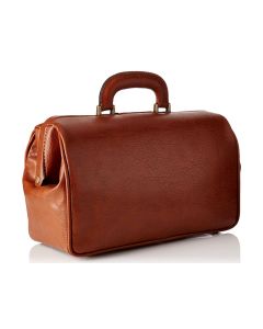 BORSA "TEXAS SKAY" - borsa per medico in pelle color cognac