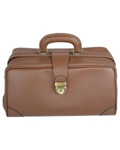 BORSA "INFERMIERA SKAY" - borsa per medico in pelle color cognac