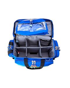 BORSA SMART GIMA - borsa per soccorritori e medici misura media colore blu