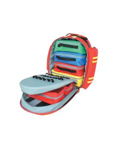ZAINO LOGIC 2 GIMA in poliestere colore rosso