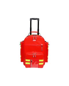 ZAINO LOGIC 2 IN PVC CON TROLLEY GIMA in poliestere colore rosso