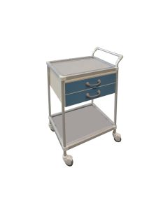 CARRELLO DELUXE 65 x 45 ALTEZZA 80 cm con 2 cassetti - 29 x 40 x 10,5 cm 