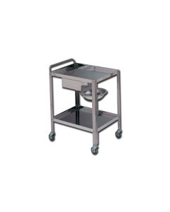 CARRELLO "DRESSING" con cassetto, catino e portacatino 