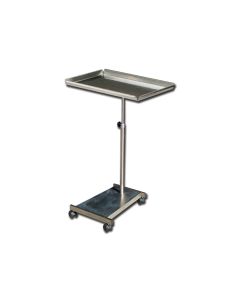 TAVOLO DI MAYO con base in acciaio INOX