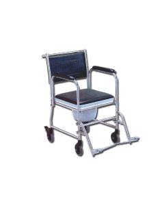 CARROZZINA COMODA in acciaio inox cromato portata 100 kg