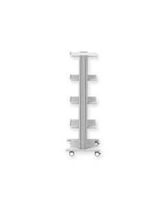 CARRELLO SMART  4 ripiani 40x36 cm con base