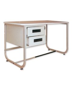 SCRIVANIA DA STUDIO MEDICO 130x71 cm - con 2 cassetti
