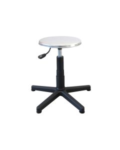 SGABELLO sedile inox con piedini