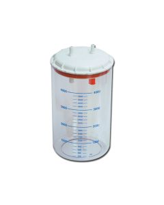 Vaso 4 lt con coperchio autoclavabile a 121°C-Gima