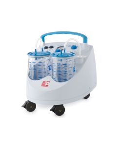 Aspiratore chirurgico 60 lt- 2 vasi da 4 lt + pedale MAXI ASPEED-Gima