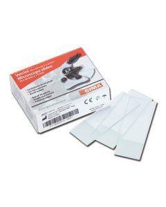 Gima vetrini molati sabbiati su 1 lato 26 x 76 x 1,2 mm conf. 50 pezzi