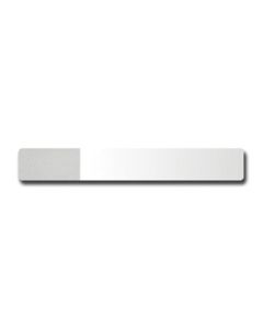 Gima vetrini molati sabbiati su 2 lati 26 x 76 x 1,2 mm conf. 50 pezzi