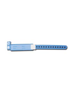 Braccialetto identificativo neonato azzurro conf. 100 pz-Gima