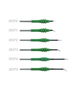 Elettrodo ad ago in tungsteno monouso angolato 6 cm - conf. 1 pezzo
