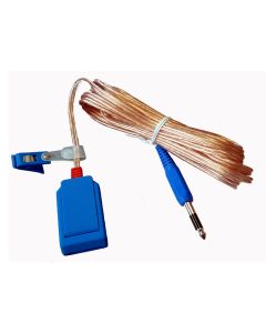 Cavo per placche monouso e in metallo per elettrobisturi - connettore 6,3 mm con spaziatore - 5 m