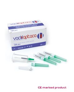 Vacumed adattatore luer look per ago 21 G 100 pezzi