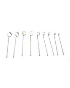 KIT ASSORTITO SPECCHI LARINGE - 9 pezzi tutte le misure