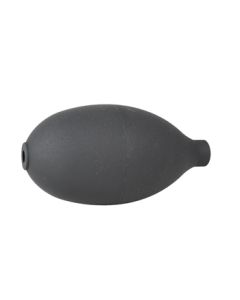 Manicotto per sfigmo-Pera in PVC nero per sfigmomanometro aneroide-Gima