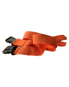 Cintura arancione di sicurezza per barelle con fibbia in plastica 5 x 185cm Gima