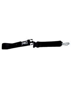 Cintura nera regolabile per tavole spinale chiusura Snap e Clip 5x213 cm TIPO B 
