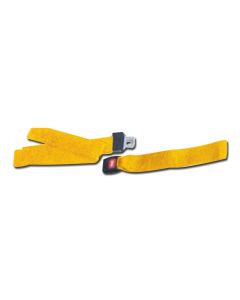 Set di 3 cinture gialle regolabili TIPO D 5 x 213 cm Gima