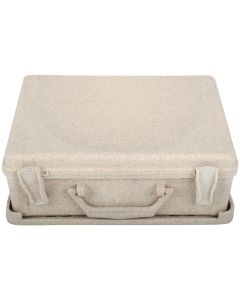 Cassetta ecologica futura beige vuota 25x19x90 cm Gima