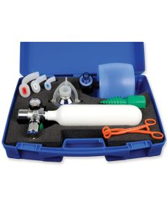 Cassette Speed-2 con bombola UNI (vuota) kit pronto soccorso rianimazione 