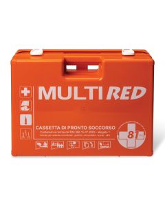 Kit pronto soccorso Grande Multired in valigetta plastica 443x338x147 mm Gima