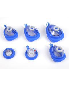 Mascherina Ambu in Silicone Trasparente Baby N° 0A Latex-Free, Autoclavabile