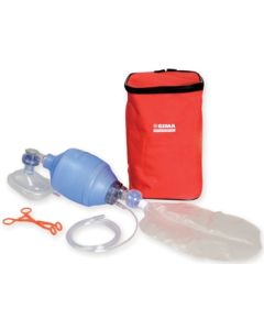 Kit pallone ambu-Kit emergenza monouso con pallone rianimazione adulti-Gima