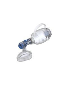 Pallone rianimatore adulto in silicone trasparente con mascherina n3 autoclavabile Gima