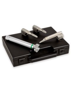 Set laringoscopio F.O. Maxlite LED 2,5 V pediatrico (lame Miller 00‑0‑1)