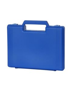 Cassetta in plastica blu vuota senza spugna 235x195x45 mm Gima