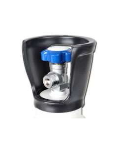 Bombola ossigeno 5 lt DIN vuota con valvola Gima