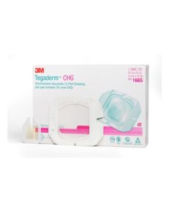 Medicazione IV con clorexidina per fissaggio catetere Tegaderm 3M CHG 12x12 cm conf. 25 pz