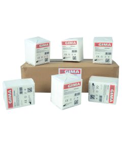 Compresse Garza TNT non sterile 7,5x7,5 cm conf. 10 pacchi da 100 Gima