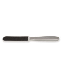 RASPA PER PIEDI DOPPIA misura 21,5 cm con manico metallo