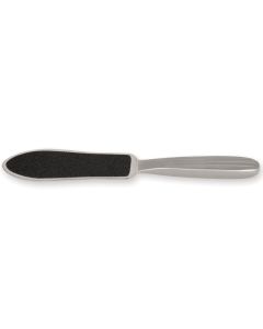 RASPA PER PIEDI DOPPIA misura 24 cm con manico in metallo