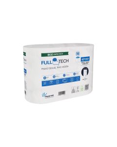 Carta Igienica con tecnologia ad estrazione centrale confezione 4 rotoli 338 strappi Papernet Full Tech