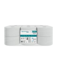 Carta Igienica Mini Jumbo a rapida dissolvenza 12 rotoli Papernet Dissolve Tech Plus