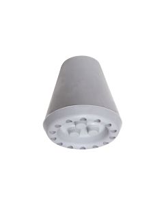 PUNTALI DI GOMMA PER STAMPELLE tubo 19 mm, base 47 mm conf. 2 pz