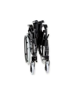 CARROZZINA PRINCE GIMA IN ALLUMINIO - seduta 46 cm in tessuto nero